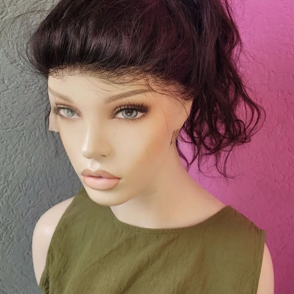 DEMY Full lace wig-natural colour 1b